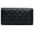 Boy Chanel Cartera larga con solapa en caviar negro - vista 5