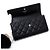 Boy Chanel Cartera larga con solapa en caviar negro - vista 6