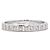 Chopard White Gold Half Set Diamond Ice Cube Ring Size