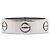 Cartier Classic Love Ring aus Weißgold Größe