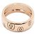 Cartier Anello Grande Happy Birthday Double Logo Rosa - vista 2