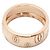 Cartier Anello Grande Happy Birthday Double Logo Rosa - vista 3