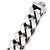 Saint Laurent Pulsera de cadena curva metálica - vista 3