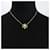 Van Cleef & Arpels Halskette mit Fleurette Hawaii Anhänger aus Gelbgold, Peridot und Diamant  - Ansicht 2