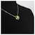 Van Cleef & Arpels Halskette mit Fleurette Hawaii Anhänger aus Gelbgold, Peridot und Diamant  - Ansicht 4