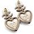 Chanel Orecchini Heart Crystal Pearl Drop Season Multicolore - vista 4