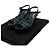 Saint Laurent Sandali con plateau in vernice verde Tribute - vista 8