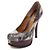 Fendi Python FF Logo Platform High Heels für Damen - Ansicht 2