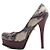 Fendi Python FF Logo Platform High Heels für Damen - Ansicht 4