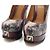 Fendi Python FF Logo Platform High Heels für Damen - Ansicht 5