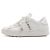 Valentino Baskets Untitled pour femme en cuir blanc avec Rockstud