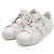 Valentino Baskets Untitled pour femme en cuir blanc avec Rockstud - vue 3