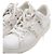 Valentino Baskets Untitled pour femme en cuir blanc avec Rockstud - vue 5
