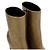 Saint Laurent Botines de piel dorada para mujer - vista 7