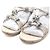 Tory Burch Sandali Mules e Pantofole da Donna in Pelle Avorio con Logo - vista 5