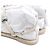 Tory Burch Sandali Mules e Pantofole da Donna in Pelle Avorio con Logo - vista 7