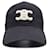 Céline Triomphe Baseball Cap Schwarz