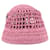 Prada Raffia-Bucket-Hat Pink  - Ansicht 2