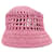 Prada Raffia-Bucket-Hat Pink  - Ansicht 3