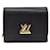 Louis Vuitton Epi Twist Compact Wallet Schwarz