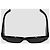 Prada Square Sunglasses Triangle Metal Logo Black - view 11