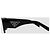 Prada Square Sunglasses Triangle Metal Logo Black - view 15