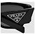 Prada Square Sunglasses Triangle Metal Logo Black - view 19