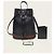 Gucci Piccola borsa bucket Ophidia in pelle nera Nero - vista 7