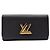 Louis Vuitton Epi Twist Long Wallet Black