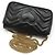 Gucci Borsa a tracolla Super Mini GG Marmont trapuntata nera Nero - vista 4