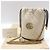 Gucci Borsa a tracolla mini bucket rotonda GG Marmont Bianco - vista 2
