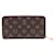 Louis Vuitton Monogram Zippy Wallet Braun - Ansicht 3
