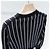 Chanel Strickpullover aus Kaschmir für Damen mit CC-Logo-Streifen Schwarz - Ansicht 5