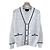 Chanel Strickjacke aus Kaschmir für Damen Weiß