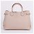 Burberry Borsa Tote e Borsa a Spalla Banner Medium Ivory Bianco - vista 6