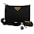 Prada Borsa a tracolla Tessuto Triangle Logo Multi-Strap Nero