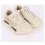 Gucci Sneakers Rhyton con logo Side Three Stripe Bianco - vista 4