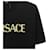 Versace Oversized T-Shirt mit Logo Schwarz - Ansicht 8