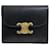 Céline Triomphe Flap Wallet Black  - view 1