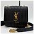 Saint Laurent Borsa a tracolla con catena Vicky Black Nero - vista 2