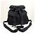 Prada Zaino in Nylon Triangle Logo Medium Nero - vista 5