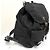Prada Zaino in Nylon Triangle Logo Medium Nero - vista 7