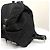 Prada Zaino in Nylon Triangle Logo Medium Nero - vista 8