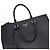 Prada Valigetta Tote Saffiano Triangle Logo Nera Nero - vista 12