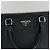 Prada Valigetta Tote Saffiano Triangle Logo Nera Nero - vista 6