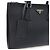 Prada Valigetta Tote Saffiano Triangle Logo Nera Nero - vista 7