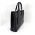 Prada Valigetta Tote Saffiano Triangle Logo Nera Nero - vista 9