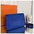 Hermès Borsa Halzan Verso Clemence Gold Hardware Blue Nappa - vista 4