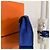 Hermès Borsa Halzan Verso Clemence Gold Hardware Blue Nappa - vista 5