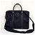 Prada Sac porte-documents cabas en nylon Saffiano noir - vue 2